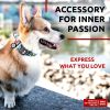 Nylon Dog Collar Adjustable for Large Dogs Small Medium Dogs Breakaway Collars for Boy Girl Dog with Durable Plastic Buckle 9-16 inch Neck x 4/5 inch