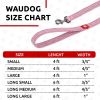 Recycled Cotton Dog Leash 6 Ft Eco Friendly Collar for Small Medium Large Dogs Reflective Dog Leash Strong Leashes