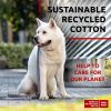 Recycled Cotton Dog Leash 10 Ft Eco Friendly Collar for Small Medium & Large Dogs Reflective Dog Leash for Medium Dogs Strong Leashes for Large Breed