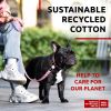 Recycled Cotton Dog Leash 6 Ft Eco Friendly Collar for Small Medium Large Dogs Reflective Dog Leash Strong Leashes