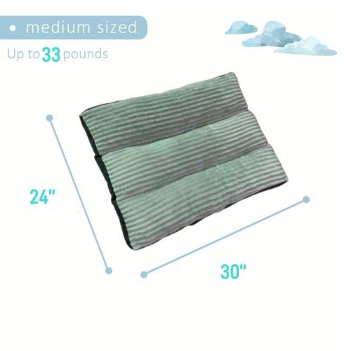 Up to 100 lbs Dog Mat Sleeping Dog Mattress Floor Mat Removable And Washable Dog Kennel Large Dog Kennel Pet Pad Dog Mat Soft Comfortable Bed